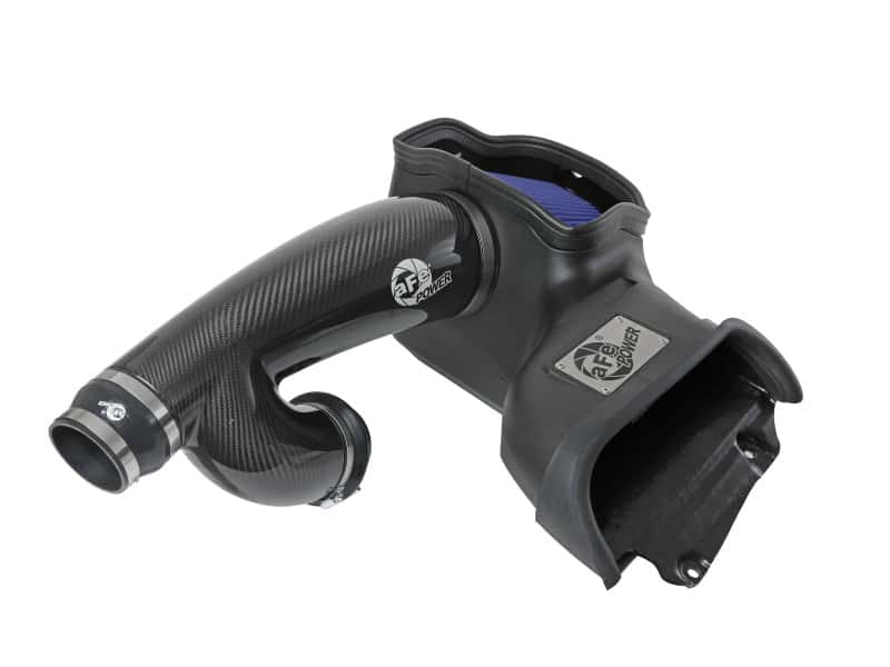 aFe — aFe 17-20 Ford F-150/Raptor Track Series Carbon Fiber Cold Air Intake System With Pro 5R Filters
Track Series Intake  - view 4