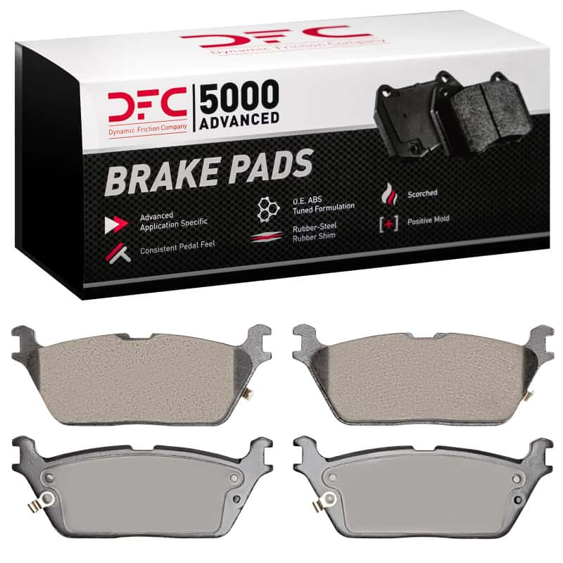 DFC — DFC 19-25 Jeep Wagoneer Rear 5000 Advanced Ceramic Brake Pads
DFC Brake Pad Set - view 1