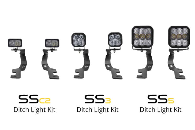 Diode Dynamics — Diode Dynamics Stage Series Ditch Light Kit for 2019-Present Ram C2 - Pro White Combo - view 9
