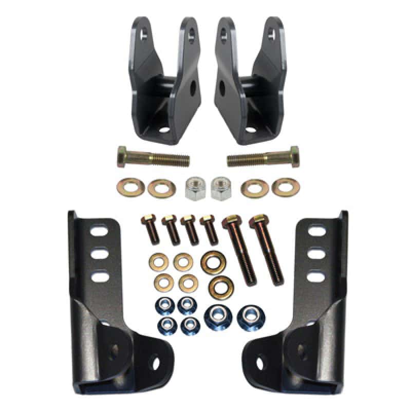 Synergy Mfg — Synergy 07-18 JeepWrangler JK/JKU Front Lower Shock Extension Brackets - view 2