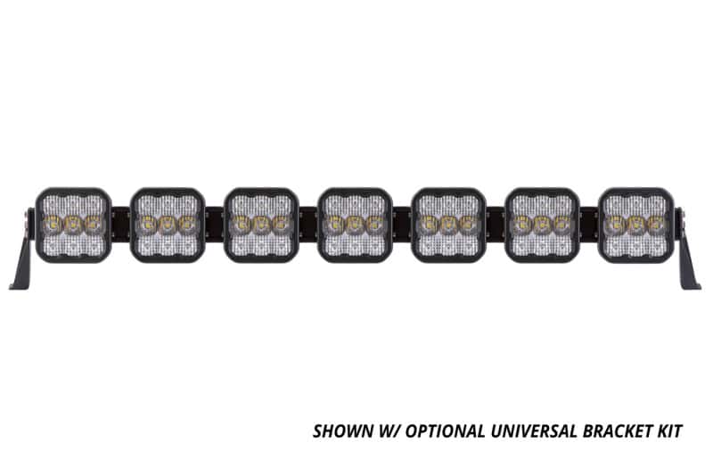 Diode Dynamics — Diode Dynamics SS5 Pro Universal CrossLink 7-Pod Lightbar - Yellow Combo - view 3