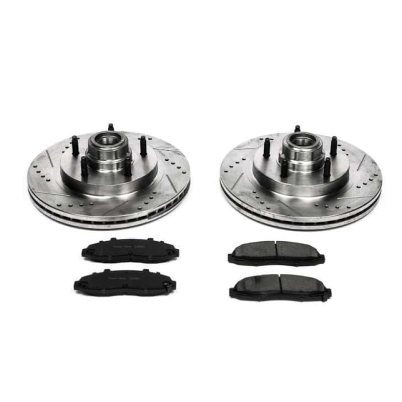 PowerStop — Power Stop 97-00 Ford F-150 Front Z23 Evolution Sport Brake Kit - view 1