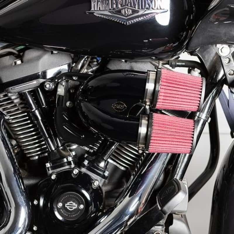 S&S Cycle — S&S Cycle 17-21 M8 Models Intake Runner Induction Kit - Gloss Black - view 1