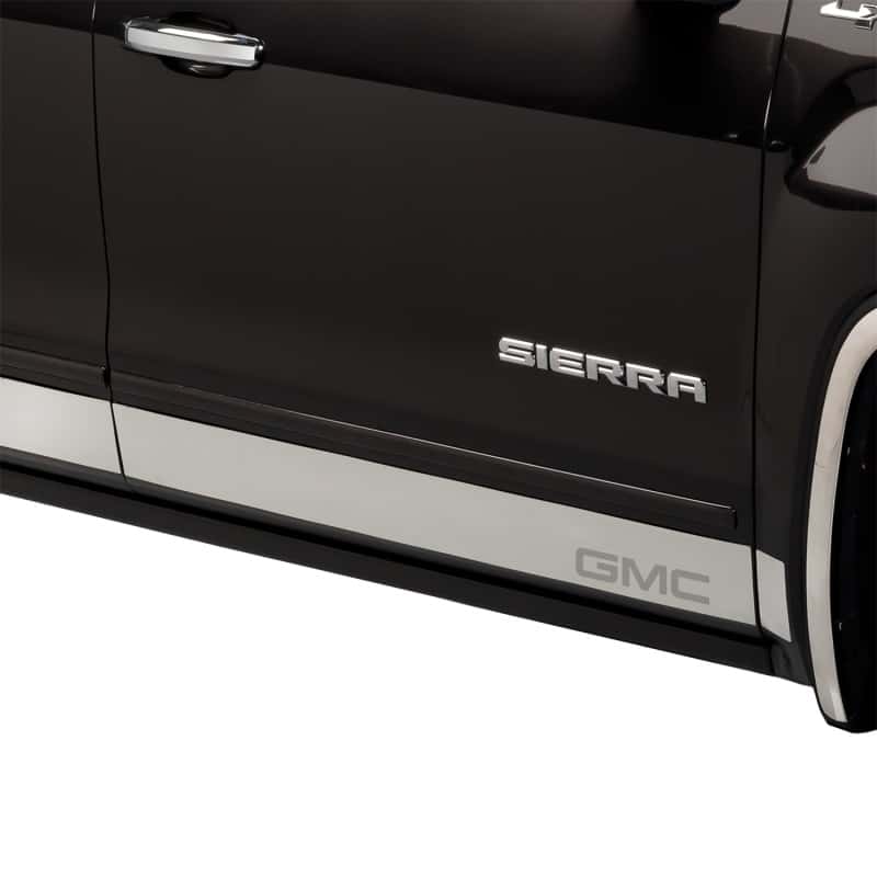 Putco — Putco 07-13 GMC Sierra Extended Cab 6.5ft Short Box - 6in - 12pcs - SS Rocker Panels
Rocker Panel Molding - view 1