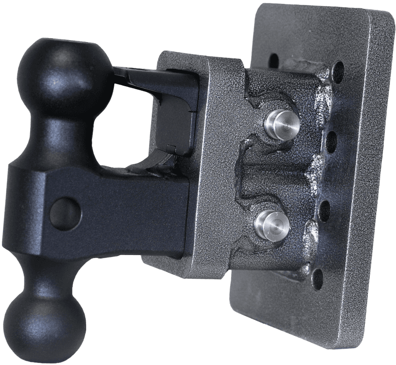 GEN-Y Hitch — Gen-Y Mega Duty 2in Bolt-On 2.5in Drop 2K TW 16K Hitch w/GH-051 Dual-Ball/GH-032 Pintle Lock
Drop Hitch - view 1