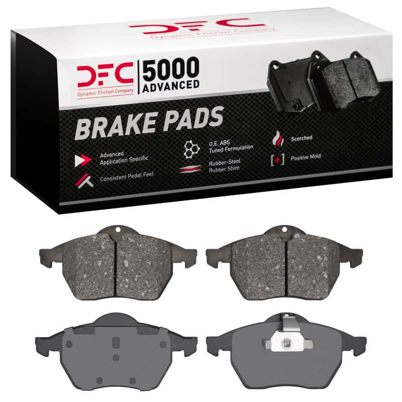 DFC — DFC 96-99 Audi A4 (USA/Canada) Front 5000 Advanced Low Metallic Brake Pads
DFC Brake Pad Set - view 4