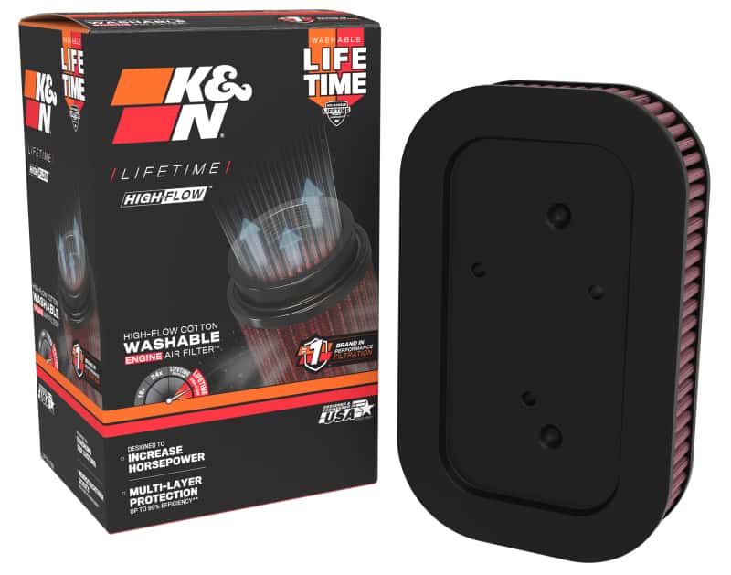K&N Engineering — K&N 04-10 Harley-Davidson Sportster Replacement Air Filter
Air Filter - view 7