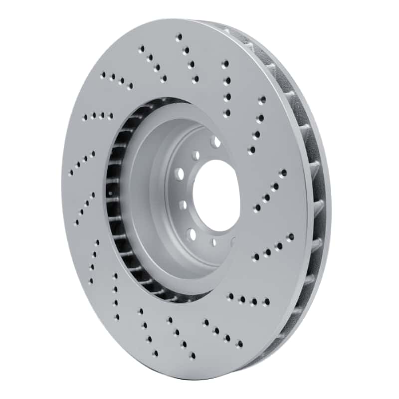 DFC — DFC 06-10 BMW M6 Left Front Drilled GeoSPEC Coated Rotor - view 4