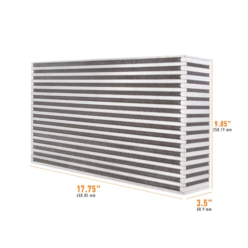 Mishimoto — Mishimoto Universal Air-to-Air Intercooler Core - 17.75in / 9.85in / 3.5in - view 1