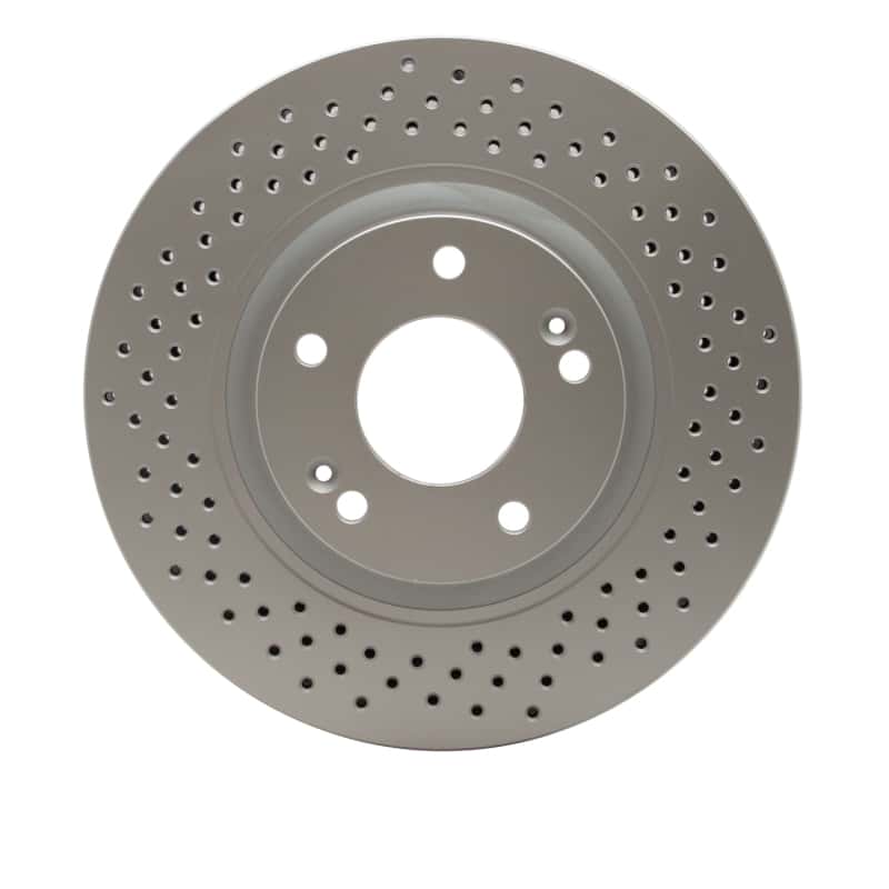 DFC — DFC 07-08 Hyundai Tiburon Front Drilled GeoSPEC Coated Rotor
DFC Brake Rotor - view 1