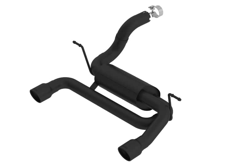 Borla — Borla 18-19 Jeep Wrangler JL/JLU 2.0L 4Cyl 2DR/4DR Axle Back Exhaust ATAK w/ 2.5in Tips - Black
Axle-Back System - view 1