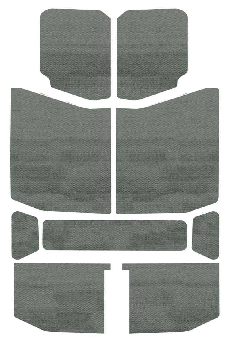 DEI — DEI 18-23 Jeep Wrangler JL 4-Door Boom Mat Headliner - 9 Piece - Gray
Sound Dampening Kit - view 7