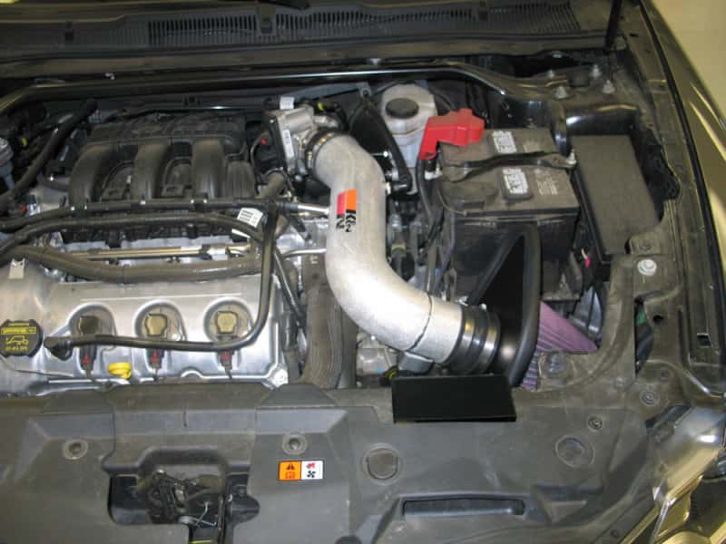 K&N Engineering — K&N 10-11 Ford Taurus 3.5L V6 Silver Typhoon Cold Air Intake
Performance Air Inta
Air Intake System - view 4