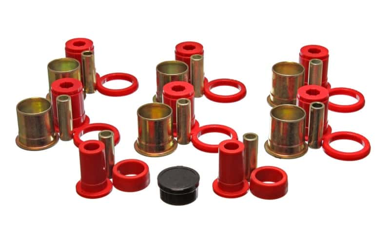 Energy Suspension — Energy Suspension GM Control Arm W/Thrust Washer - Red
CntrlArmBshngKt - view 2