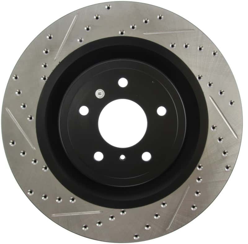 Stoptech — StopTech Infiniti G37 / Nissan 370Z SportStop Slotted & Drilled Front Right Rotor
Disc Brake Rotor
Slot/Drill Rotor - view 2
