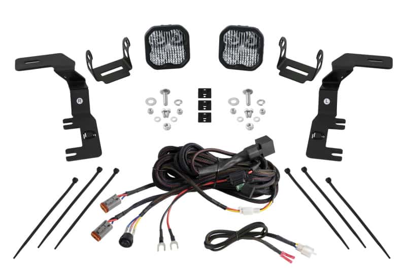 Diode Dynamics — Diode Dynamics 2023+ Chevrolet Colorado Stage Series Ditch Light Kit SS3 Sport White Combo - view 1