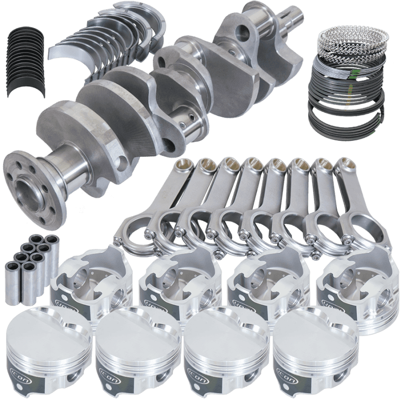Eagle — Eagle Chrysler 318 4.000in Crank 6.123in H-Beam -4.7cc Flat Top 3.970in Pistons Rotating Assembly
Competition Assembly - view 1