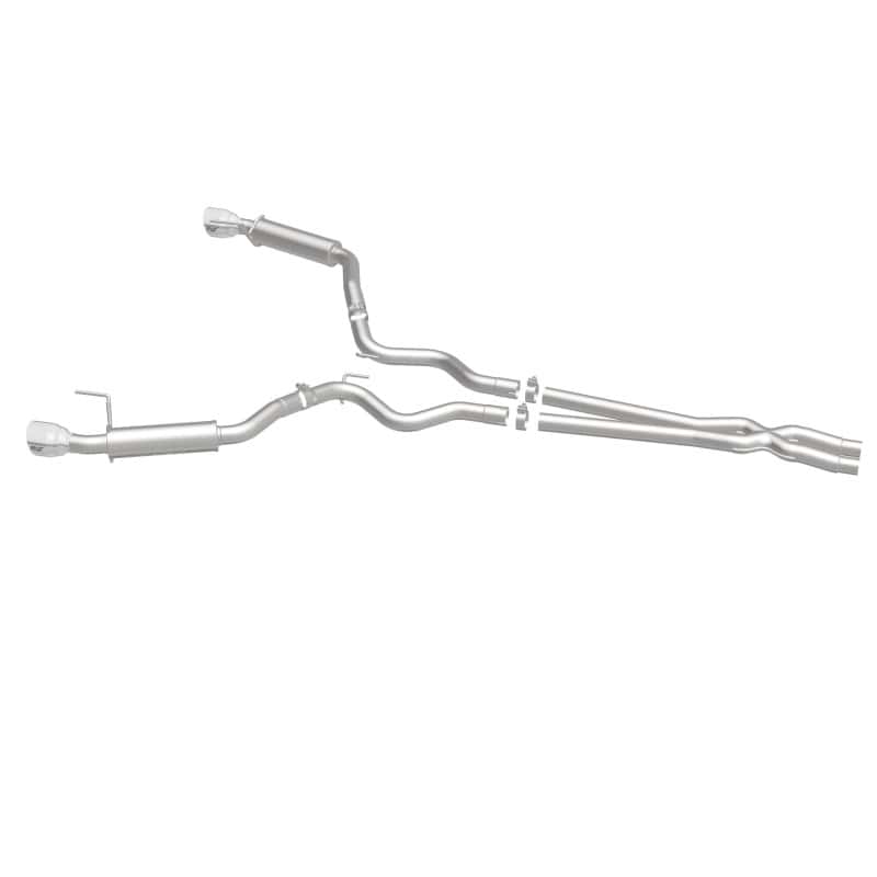 Magnaflow — MagnaFlow Cat Back, SS, 2.5in, Competition, Dual Split Polished 4.5in Tips 2015 Ford Mustang V6 3.7L
Cat-Back - view 9