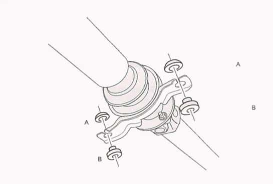 Torque Solution — Torque Solution Drive Shaft Carrier Bearing Support Bushings: Subaru - view 3