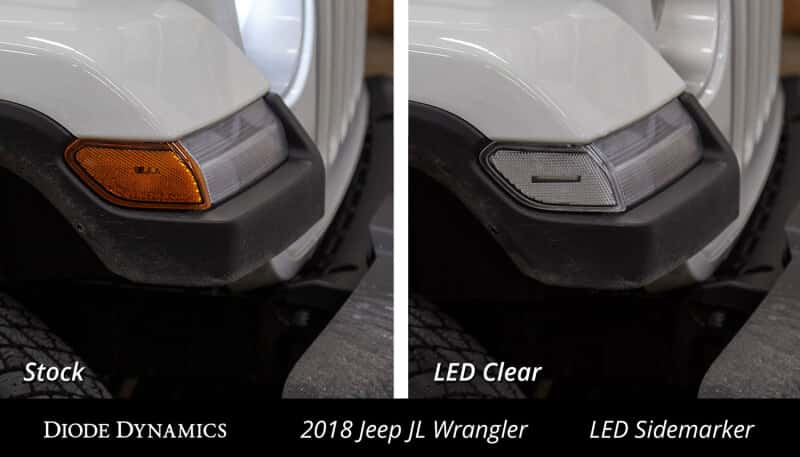 Diode Dynamics — Diode Dynamics 18-21 Jeep JL Wrangler/Gladiator Sidemarkers Smoked (set) - view 6