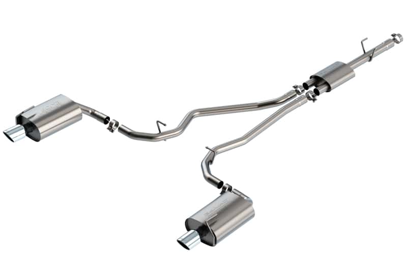 Borla — Borla 2020 Ford Explorer Limited Ecoboost 2.3L 2.25in S-type Exhaust
Cat-Back System - view 1