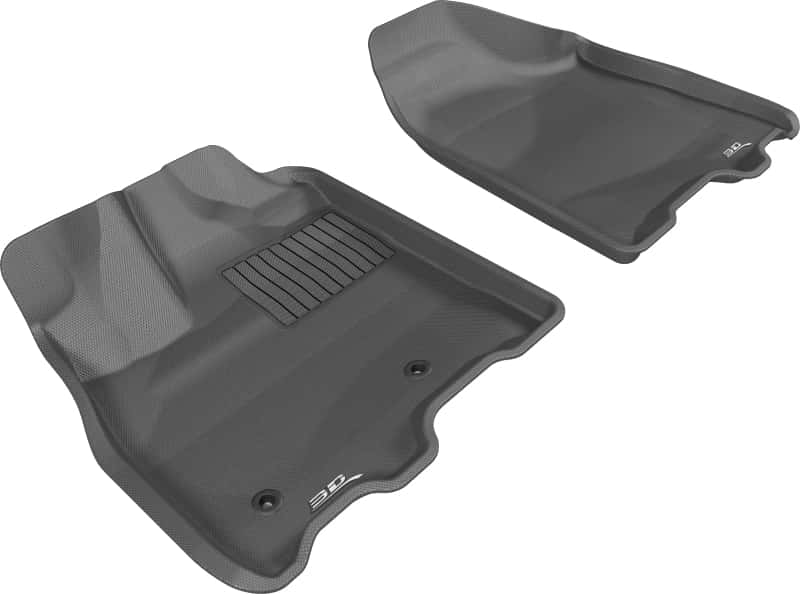 3D MAXpider — 3D MAXpider 2013-2020 Toyota Sienna Kagu 1st Row Floormat - Black
Floor Mat Set - view 1