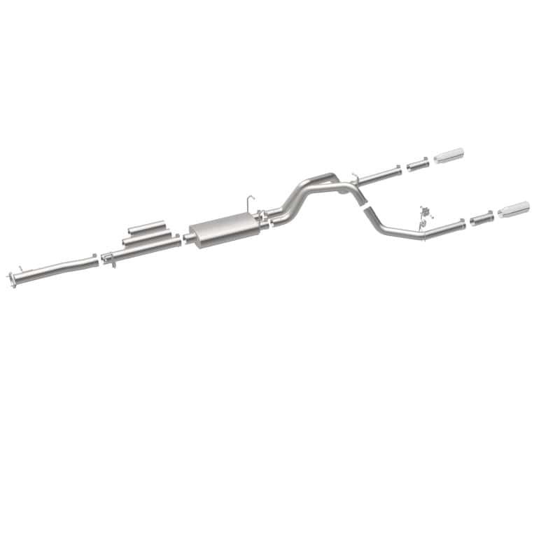 Magnaflow — MagnaFlow Stainless Cat-Back Exhaust 2015 Chevy Silverado 2500HD 6.0L Dual Split Rear Exit 4in
Cat-Back - view 16