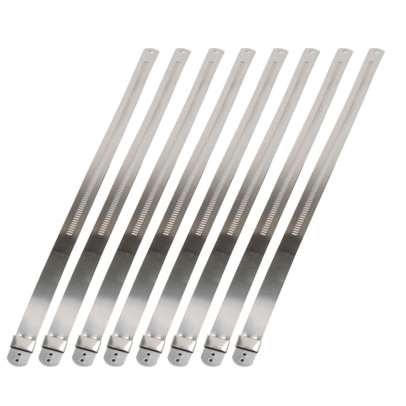 DEI — DEI Stainless Steel Positive Locking Tie 1/2in (12mm) x 9in - 8 per pack
Heat Shield Tie - view 2