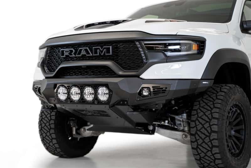 Addictive Desert Designs — Addictive Desert Designs 2021 Dodge RAM 1500 TRX Bomber Front Bumper (Rigid)
Bumper- Front
Bumpers - view 4