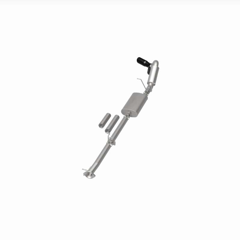 Magnaflow — MagnaFlow 11-19 GM 2500/3500 6.0L 4in Single Passenger Side Rear Exit Cat-Back Exhaust w/Black Tips
Cat-Back - view 17
