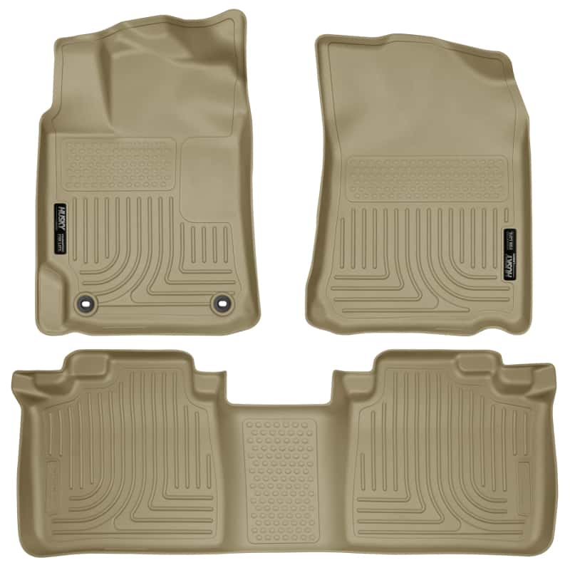 Husky Liners — Husky Liners 2012 Toyota Camry WeatherBeater Combo Tan Floor Liners
Floor Liners - view 1