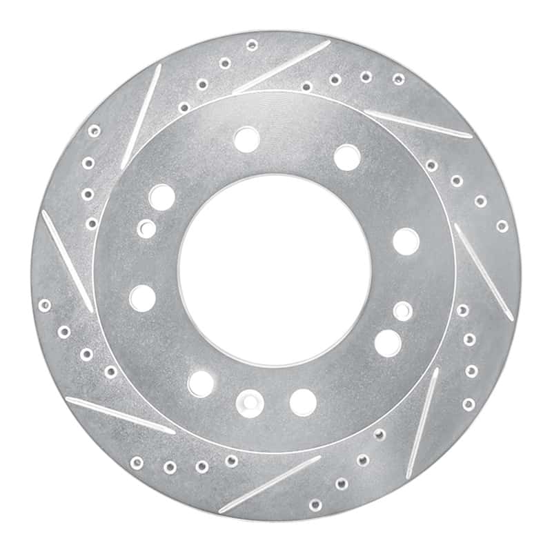 R1 Concepts — R1 2011-2025 Chevy Silverado 2500 HD/2500 HD Classic Front Left Drilled & Slotted Silver Brake Rotor
R1 Brake Rotor Drill - view 1