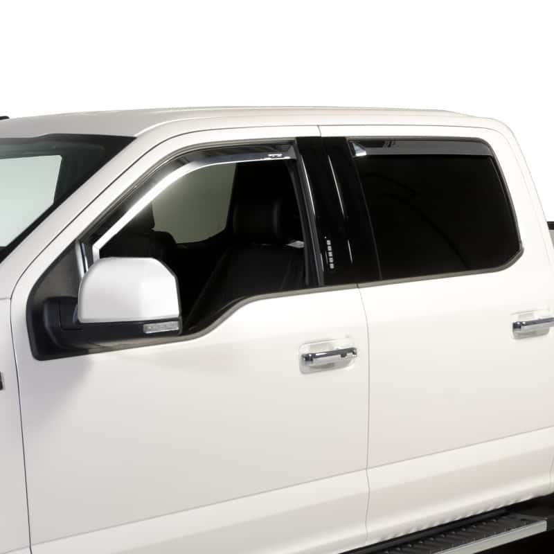Putco — Putco 17-20 Ford SuperDuty - Crew Cab (Set of 4) Element Chrome Window Visors
Side Window Vent - view 5