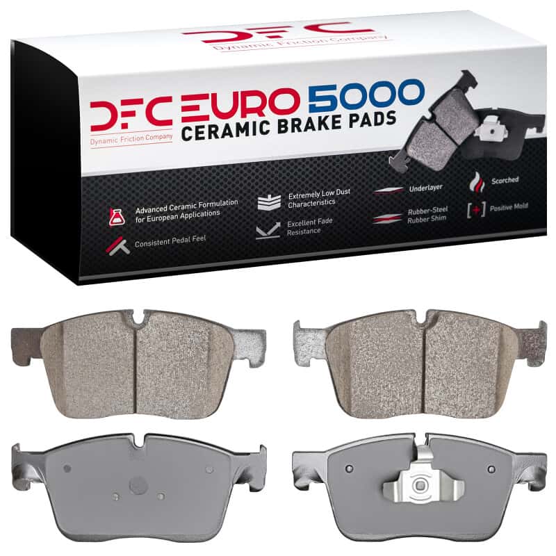 DFC — DFC 16-25 Jaguar XF Front Euro 5000 Ceramic Brake Pads
DFC Brake Pad Set - view 1