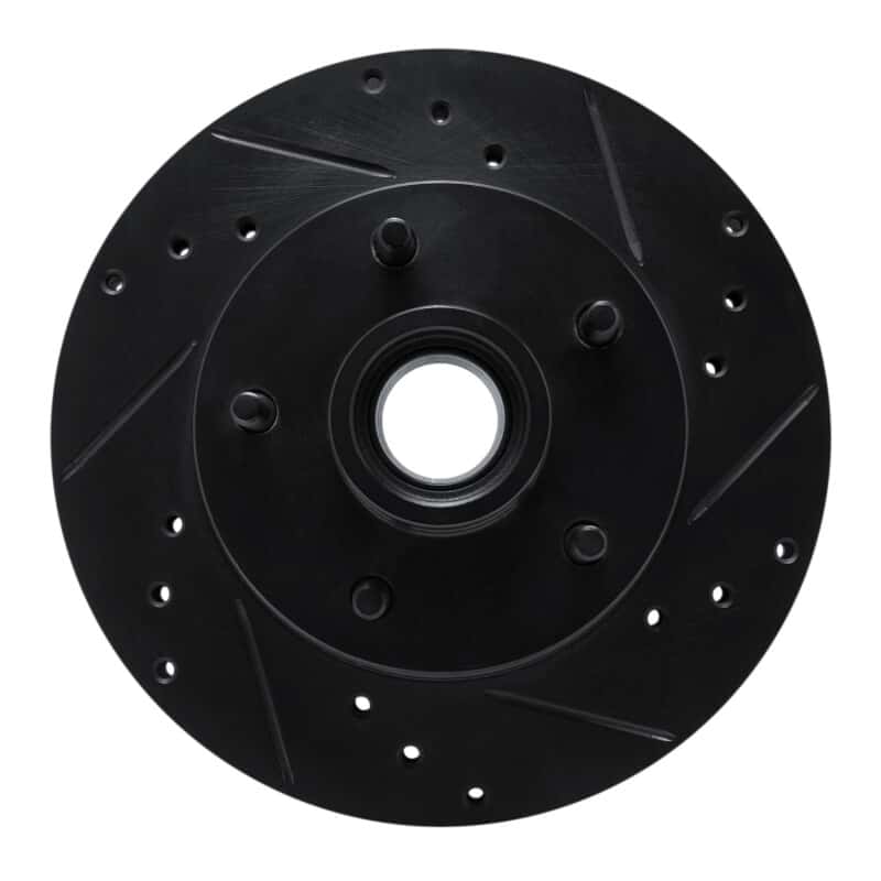 R1 Concepts — R1 78-78 Buick Century Front Right Drilled & Slotted Black Brake Rotor
R1 Brake Rotor Drill - view 1