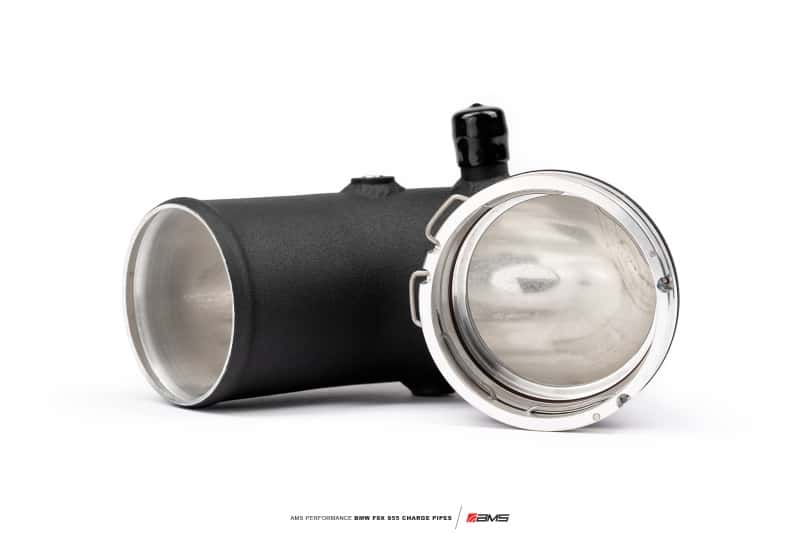 AMS — AMS Performance 15-18 BMW M3 / 15-20 BMW M4 w/ S55 3.0L Turbo Engine Charge Pipes - view 3