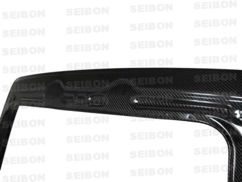 Seibon — Seibon 05-06 Scion TC OEM Carbon Fiber Trunk Lid - view 4