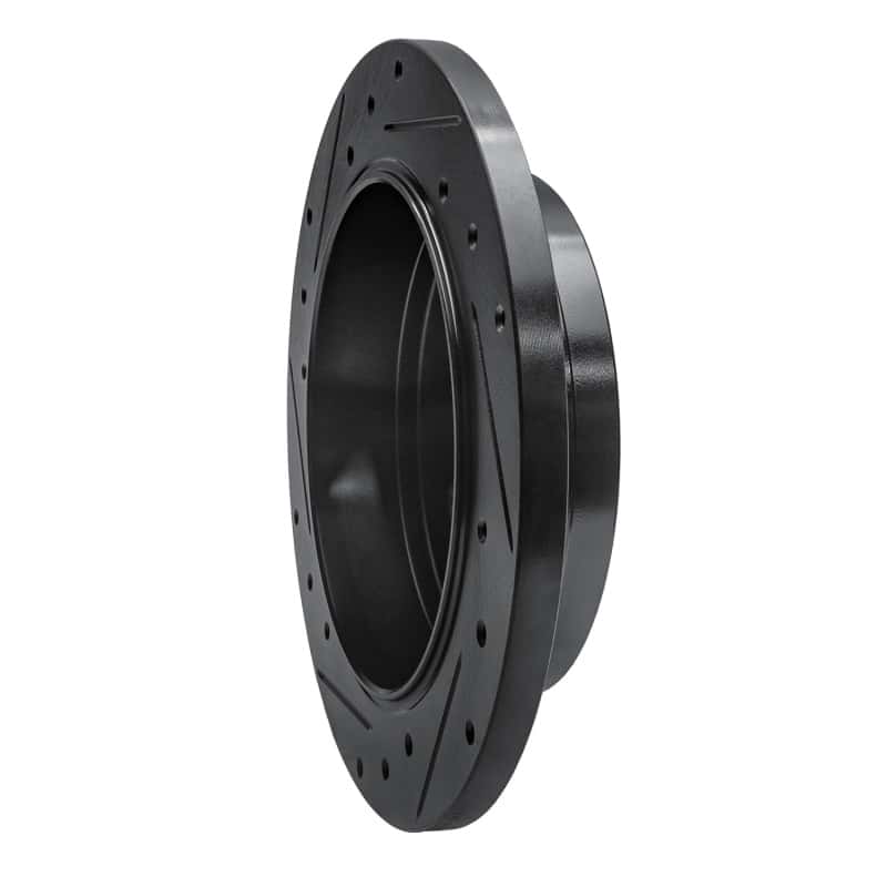 R1 Concepts — R1 98-05 Mercedes-Benz ML320 Rear Right Drilled & Slotted Black Brake Rotor
R1 Brake Rotor Drill - view 4