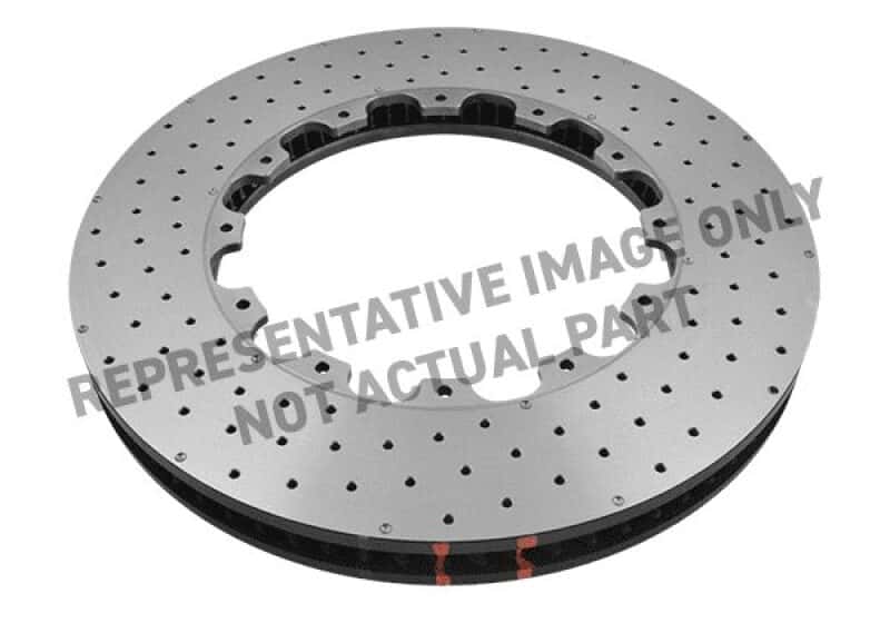 DBA — DBA 2008 Porsche Cayenne Front 5000 Series Drilled Ring
Brake Rotor - view 2