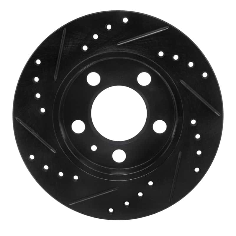 R1 Concepts — R1 01-06 Audi TT Quattro Rear Right Drilled & Slotted Black Brake Rotor
R1 Brake Rotor Drill - view 5