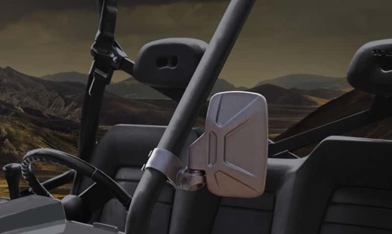 Seizmik — Seizmik 08+ Polaris/Kubota Breakaway Sideview Mirror - 1.5 in. Steel Clamp Pair
Seizmik 08-23 Kubota/ Polaris UTV Sideview Mirrors Pr. - 1.5 in. Steel Clamp - view 1