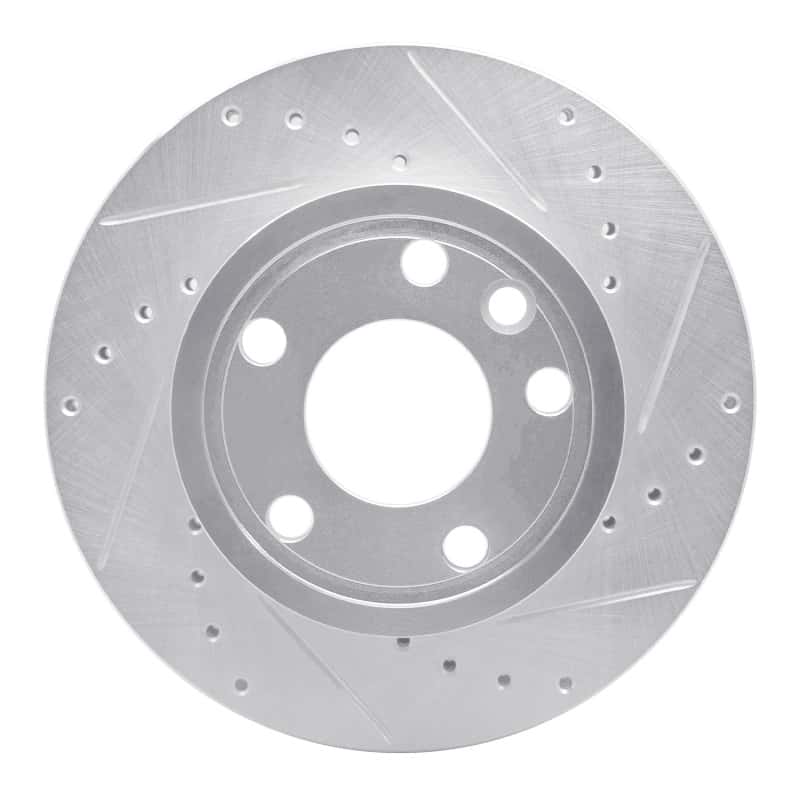 R1 Concepts — R1 92-95 Volkswagen EuroVan Front Right Drilled & Slotted Silver Brake Rotor
R1 Brake Rotor Drill - view 1