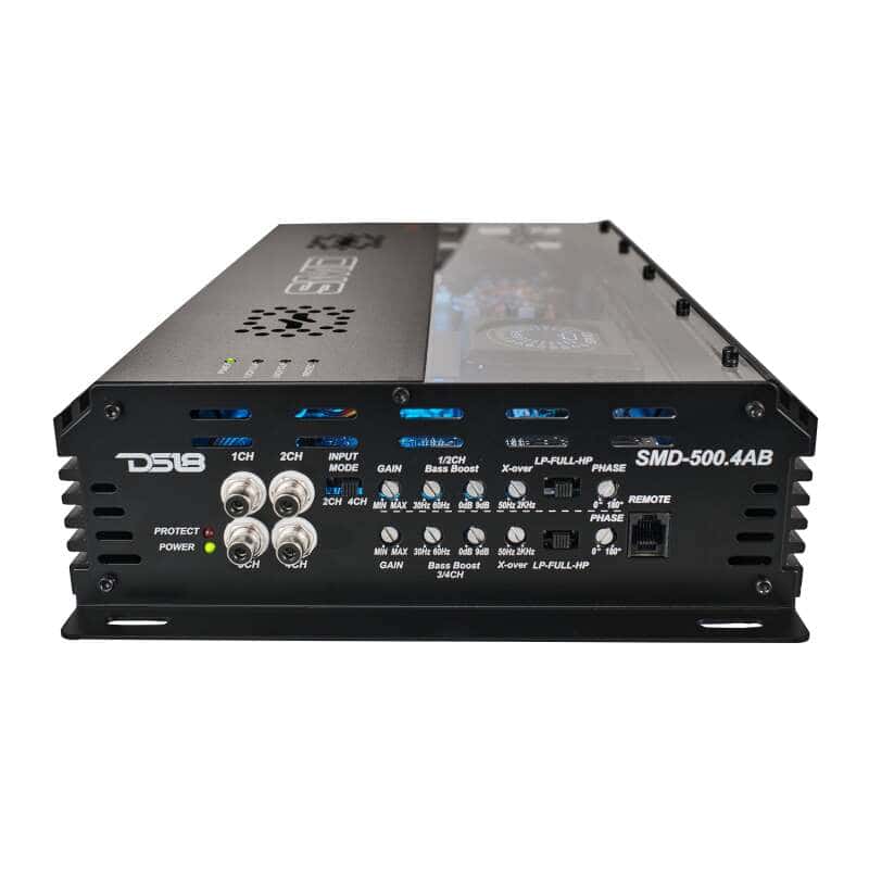 DS18 — DS18 Steave Meade Colab 4-Ch Amp Class A/B 2x 1000/4ohm Bridge 4x500/2ohm 4x300/4ohm Watts LED - view 6