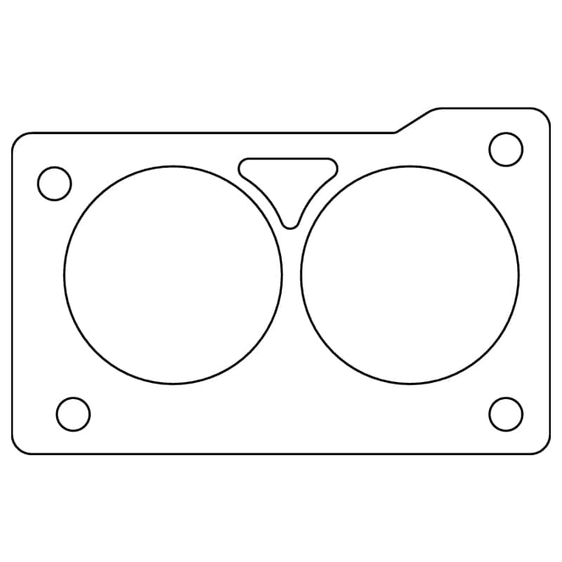 Cometic Gasket — Cometic GM LT1/LT4 Gen-2 Small Block V8 .031in KF Throttle Body Gasket
Throttle Body Gasket - view 2