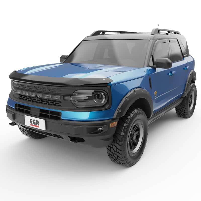 EGR — EGR 21-22 Ford Bronco Sport 4 Door In-Channel Window Visors - Dark Smoked (573561)
IN CHANNEL SMOKE 4P
573561-IC4-S - view 4