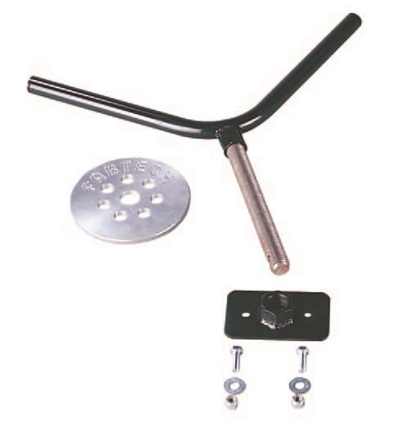 Fabtech — Fabtech Universal Spare Tire Flat Mount - Black
Spare Tire Carrier - view 1
