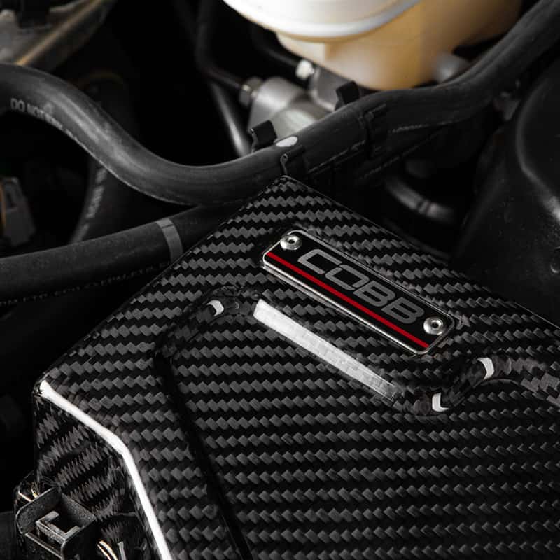 COBB — Cobb 08-21 Subaru WRX/STI (2018 Type RA / 2019 S20) Redline Fuse Cover - Gloss Finish - view 7