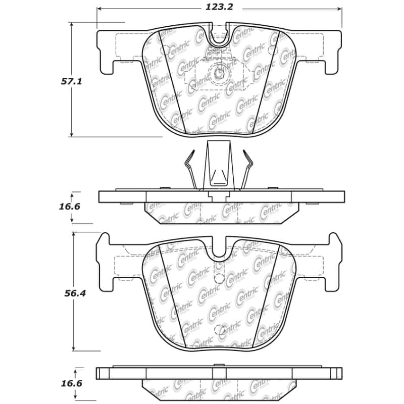Stoptech — StopTech Street Touring Brake Pads
Brake Pads W/Hrdwr - view 5
