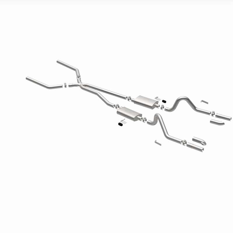 Magnaflow — MagnaFlow SYS C/B 67-70 Mustang 2.50inch w/Tru-X
Crossmember-Back
Cat-Back - view 42