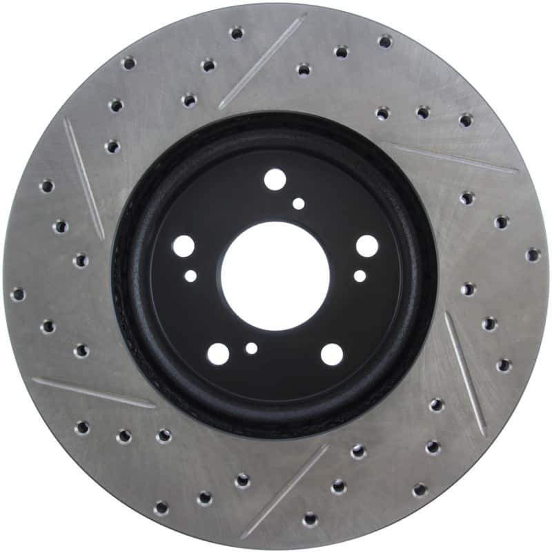 Stoptech — StopTech Nissan 370Z / 01-03 Acura CL / 06 EL / 04-09 TSX / 03-07 Honda Accord Coupe M/T / 05-08 Se
Slot/Drill Rotor - view 3